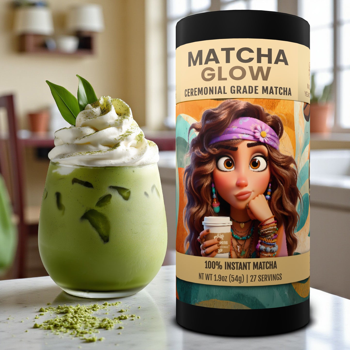 Matcha Glow | Ceremonial Grade Matcha | 27 Servings