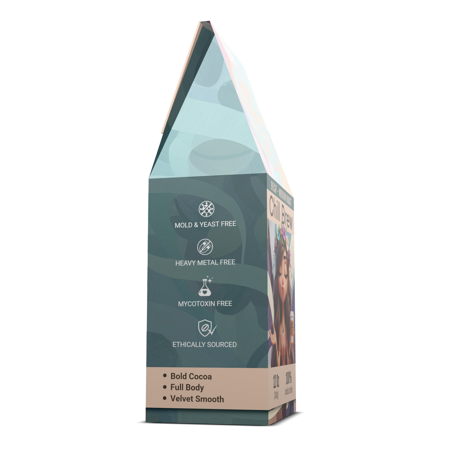 Chill Brew | DECAF Medium-Light Roast Coffee | 12Oz Bag