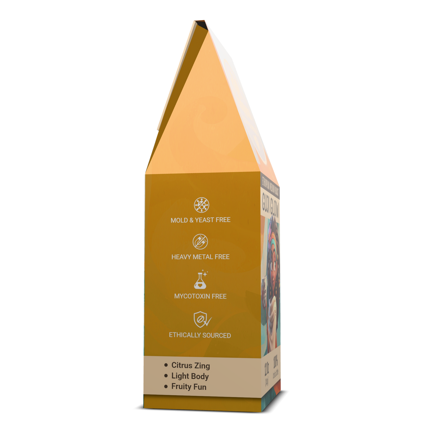 Guji Glow | Ethiopian Medium Roast Coffee | 12Oz Bag