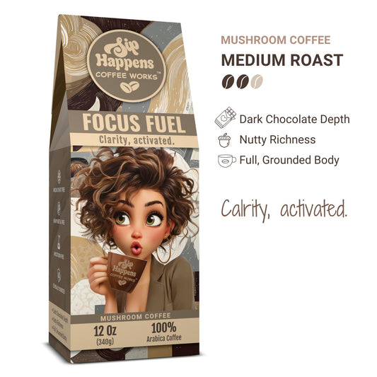 Focus Fuel | Mushroom Coffee | Mold-Free