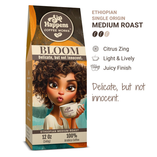 Bloom Ethiopian Medium Roast | Mold-Free 12oz Coffee