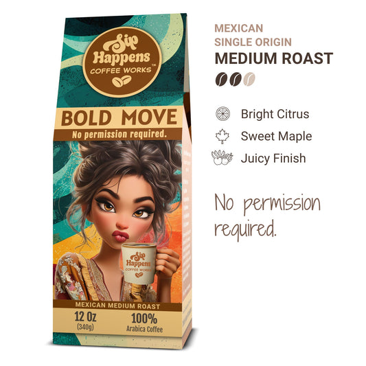 Bold Move Mexican Medium Roast | Mold-Free 12oz Coffee