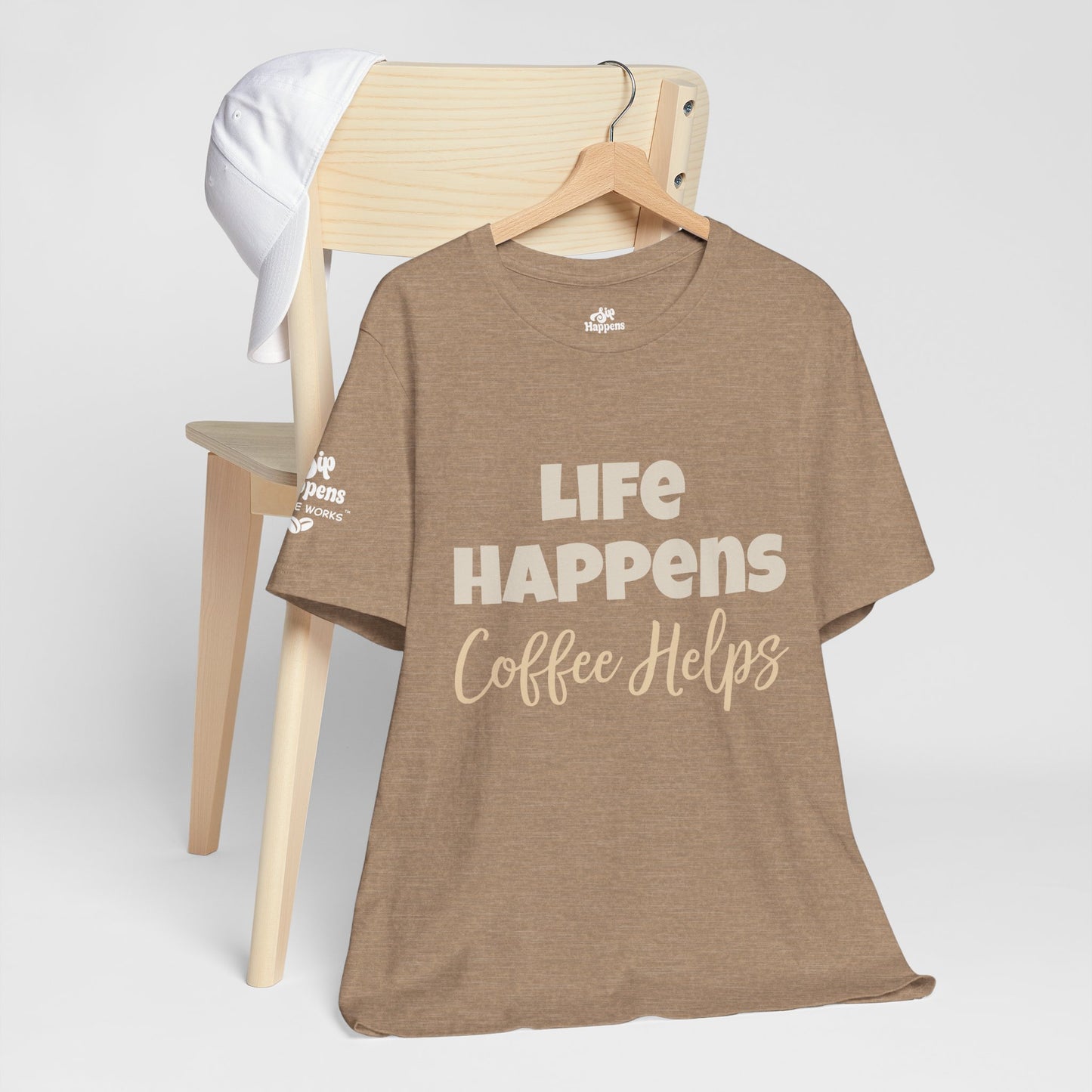 Life Happens, Coffee Helps T-Shirt