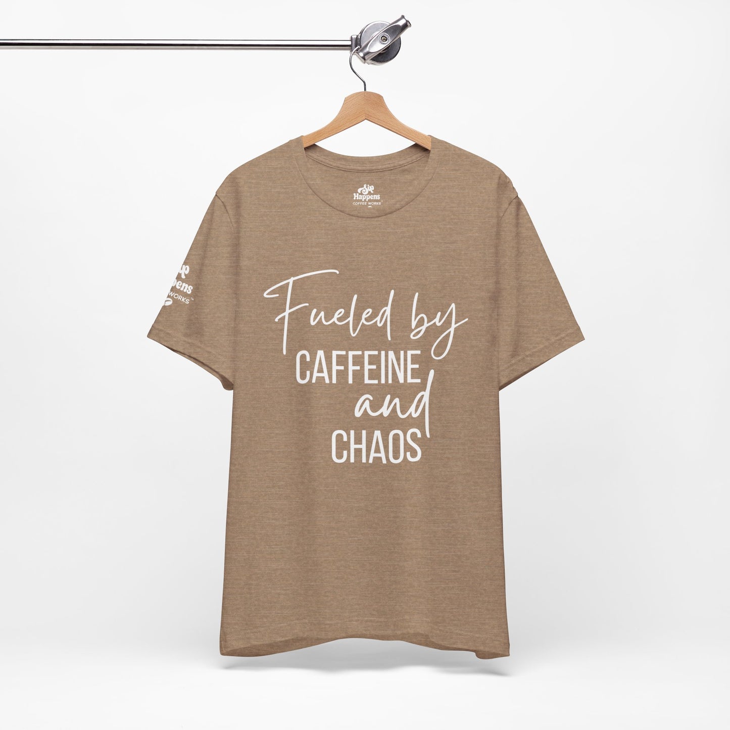 Fueled by Caffeine and Chaos T-Shirt