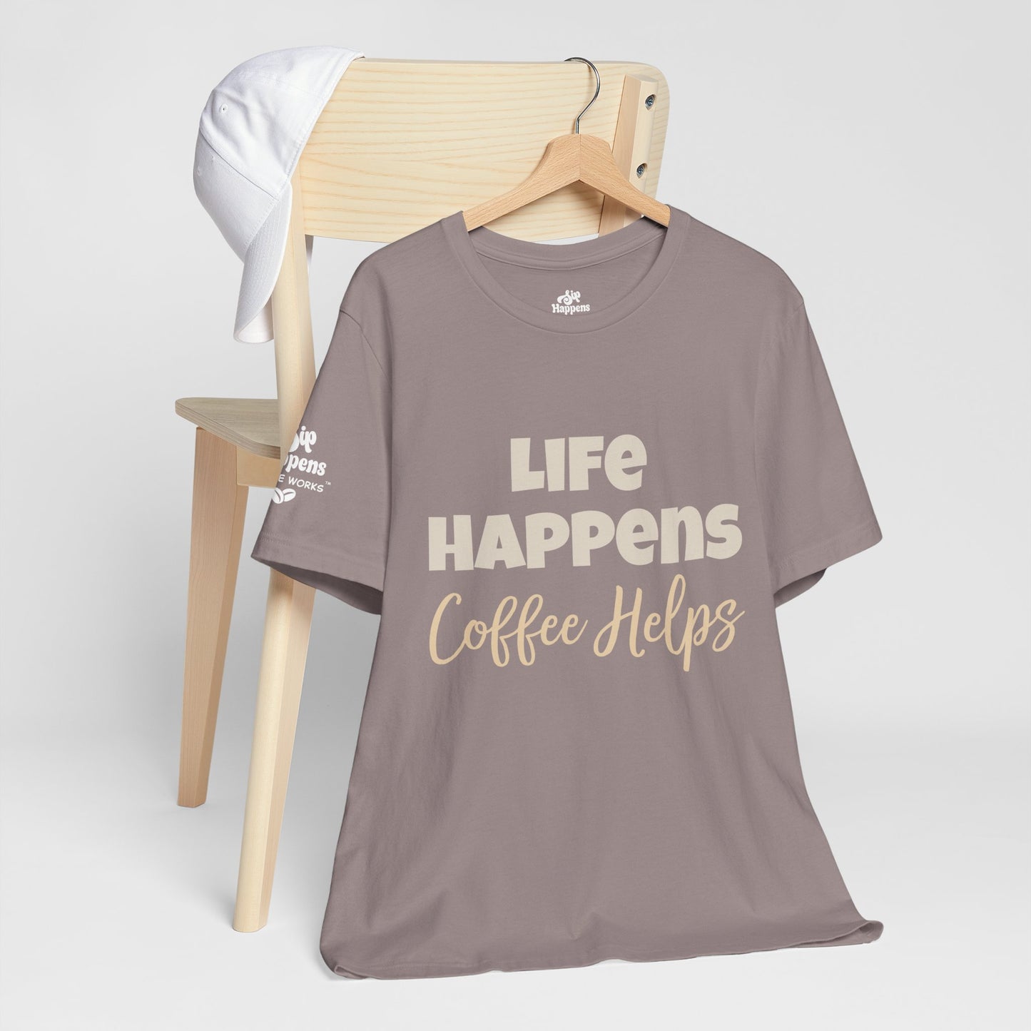 Life Happens, Coffee Helps T-Shirt