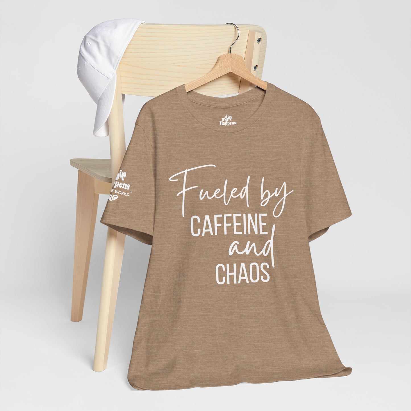 Fueled by Caffeine and Chaos T-Shirt