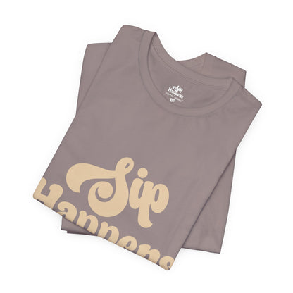 Sip Happens, Deal With It T-Shirt