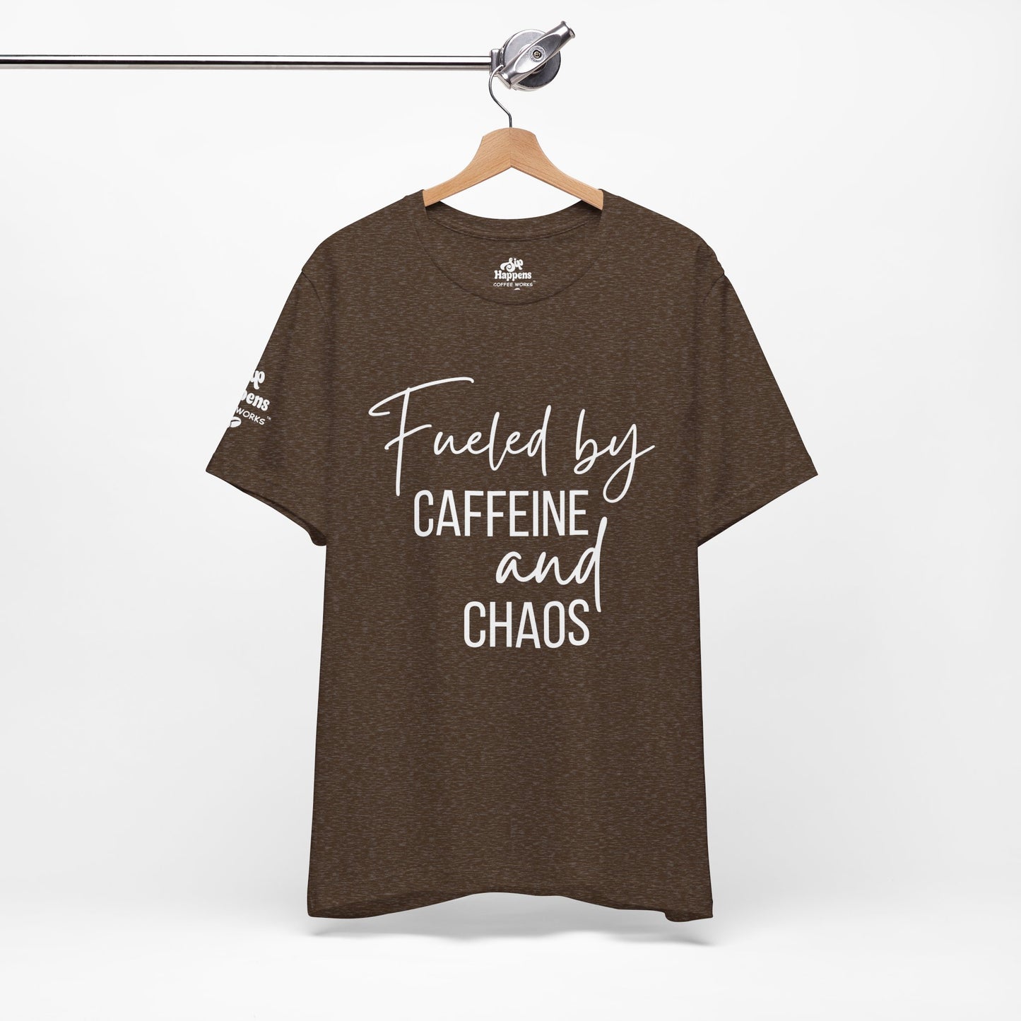Fueled by Caffeine and Chaos T-Shirt