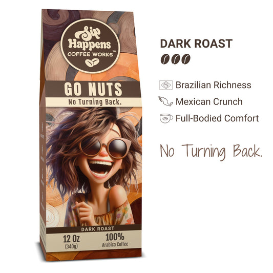 Go Nuts Dark Roast | Mold-Free 12oz Coffee