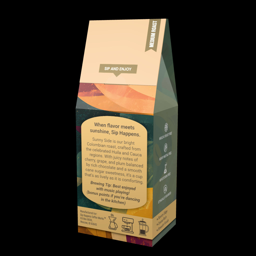 Sip Happens Coffee Works from Brazil