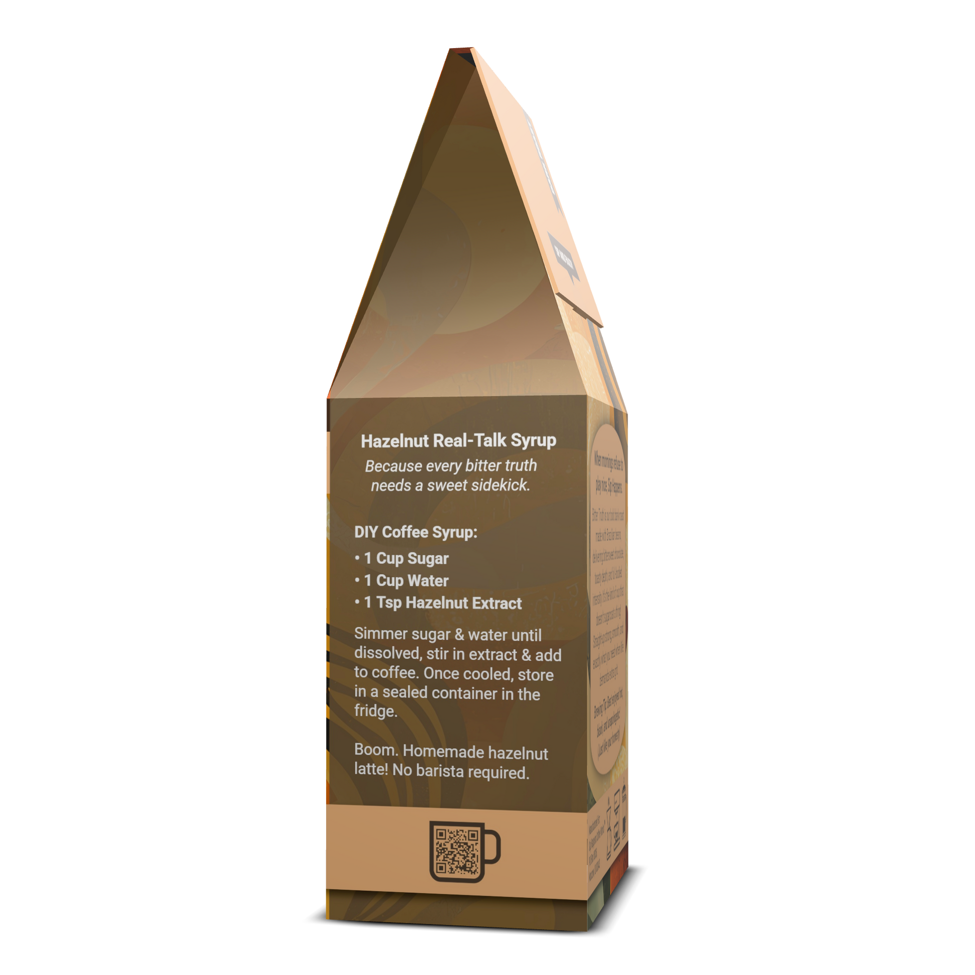 Coffee bag from 'Sip Happens Coffee Works' 
