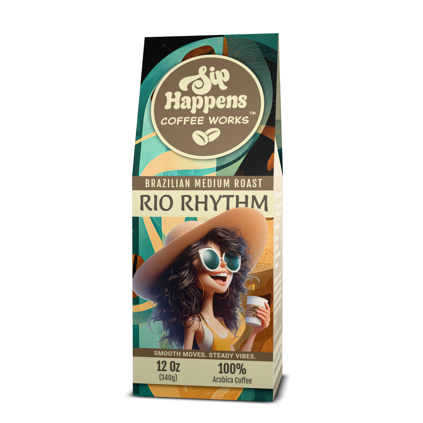 RIO Rhythm | Brazilian Medium Roast Coffee | 12Oz Bag