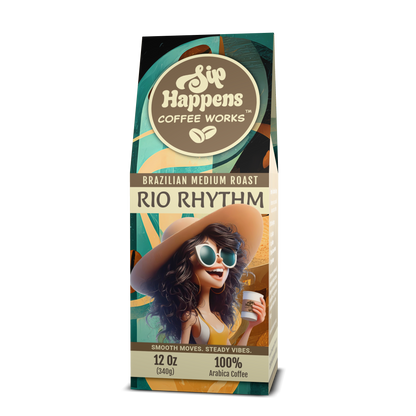 RIO Rhythm | Brazilian Medium Roast Coffee | 12Oz Bag