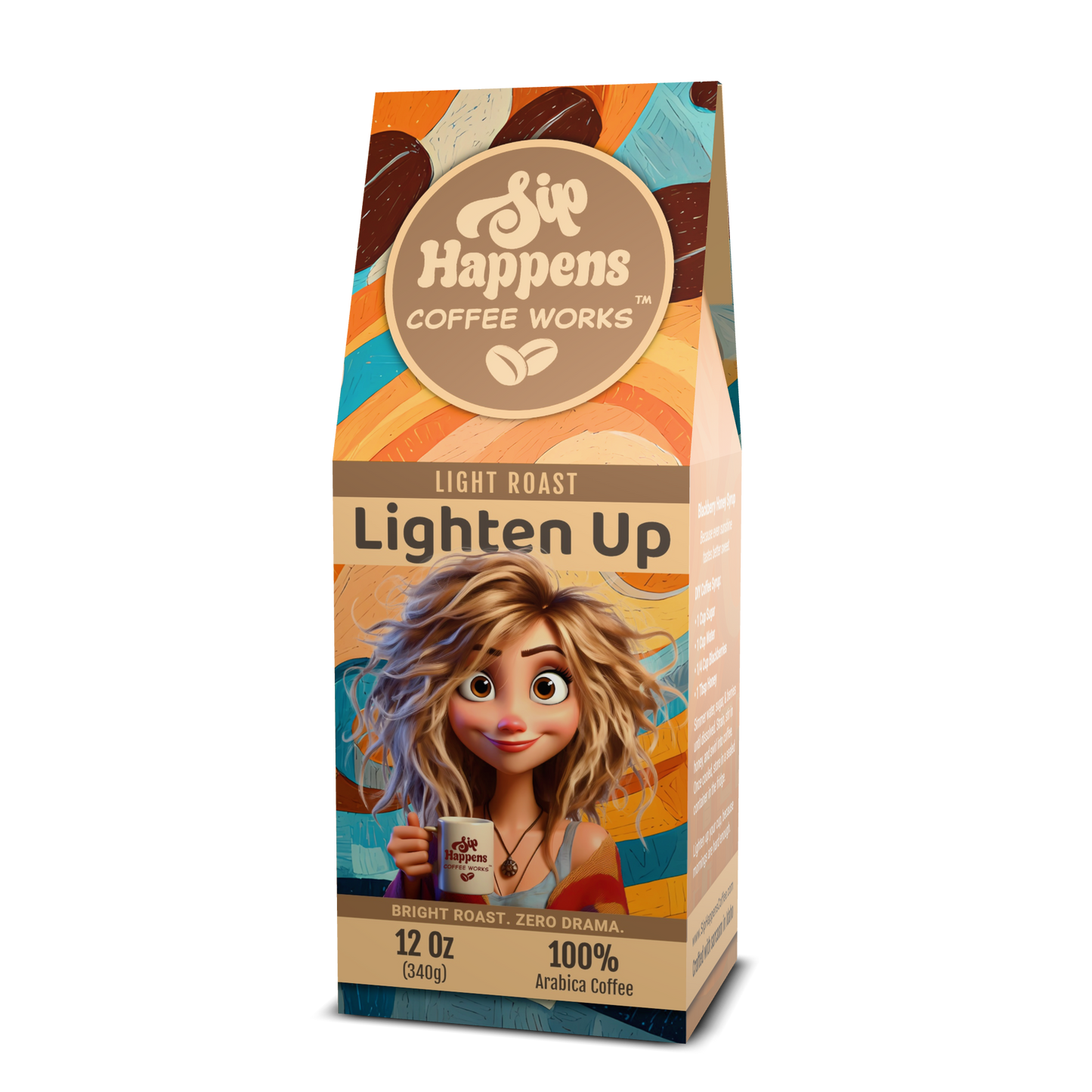 Lighten Up | Light Roast Coffee | 12Oz Bag