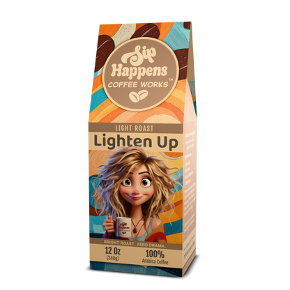 Lighten Up | Light Roast Coffee | 12Oz Bag