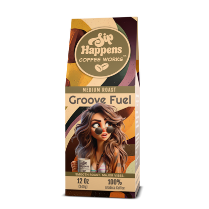 Groove Fuel | Medium Roast Coffee | 12Oz Bag