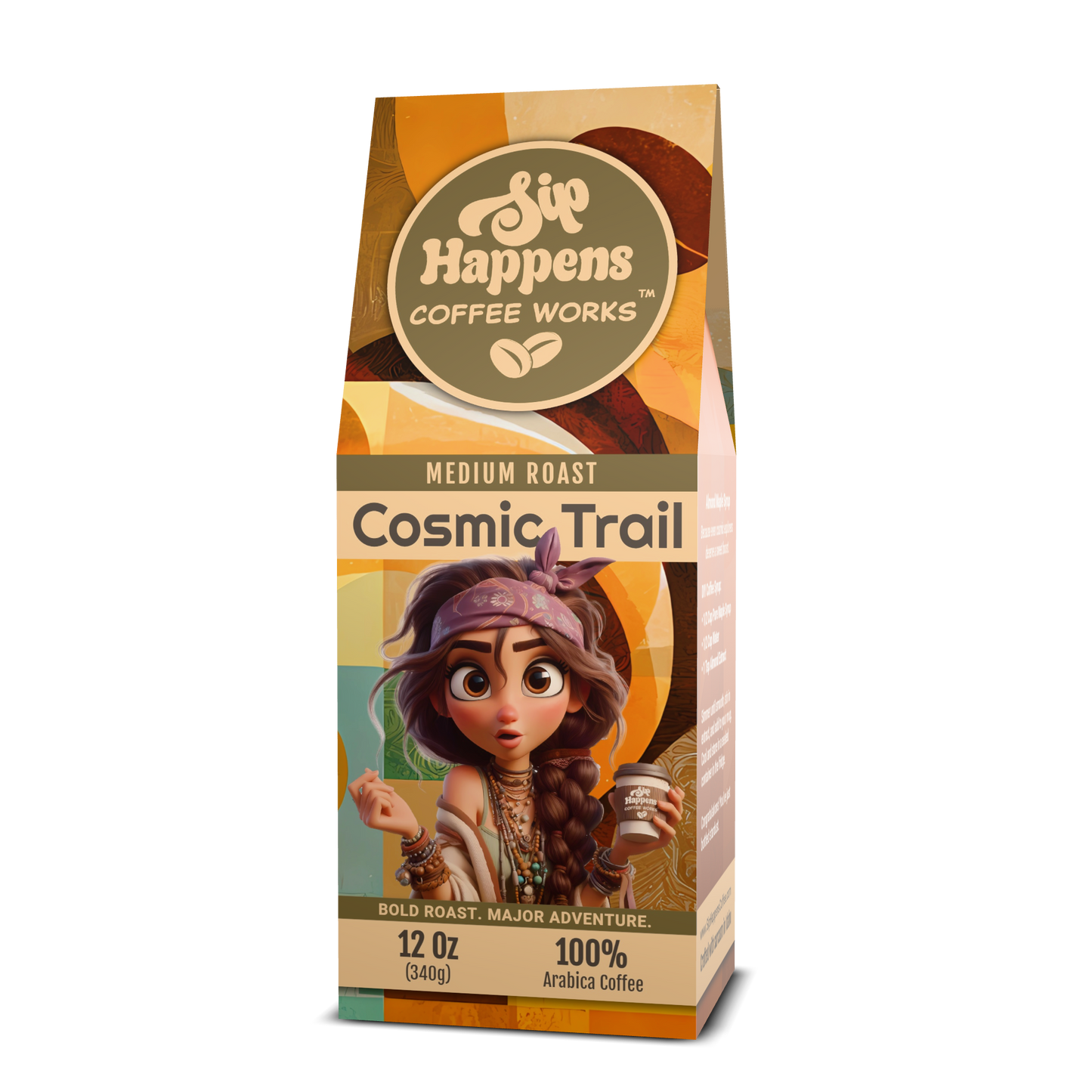 Cosmic Trail | Medium Roast Coffee | 12Oz Bag