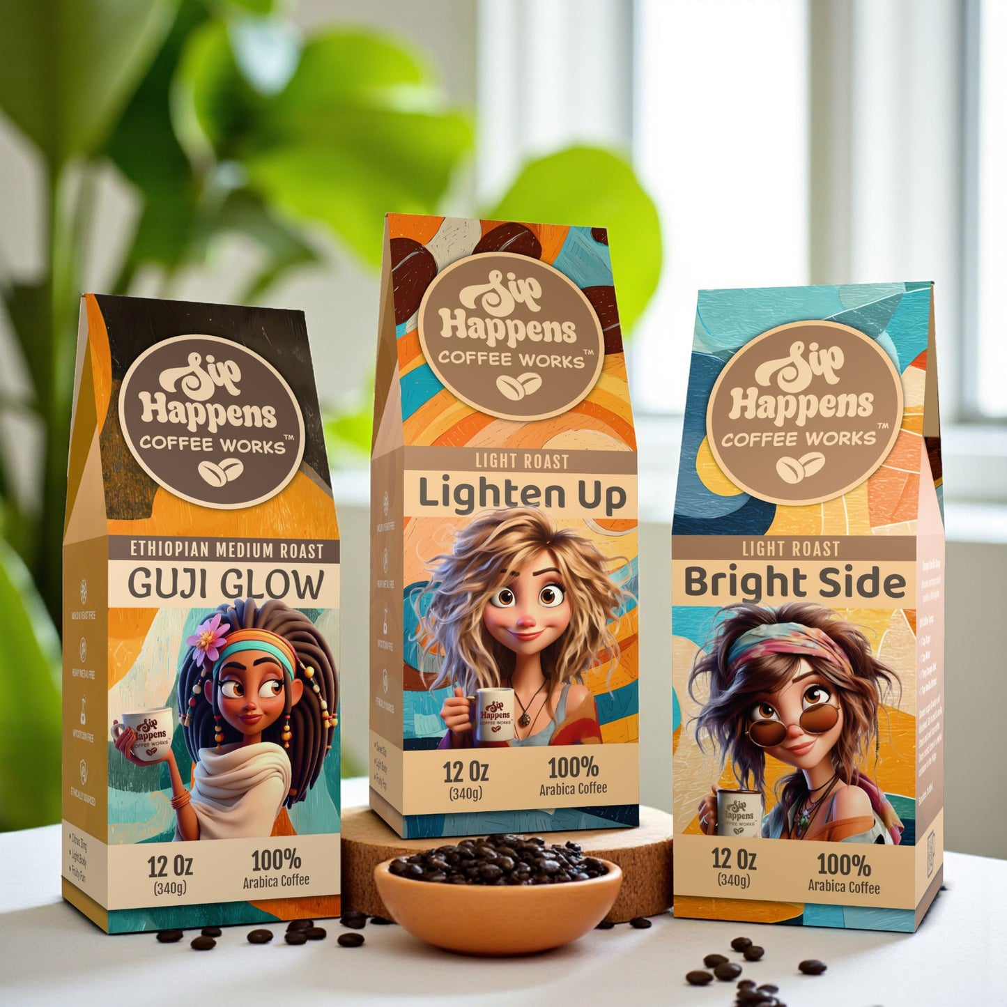 Sunshine & Sass | 3 Pack | 12 Oz Bags