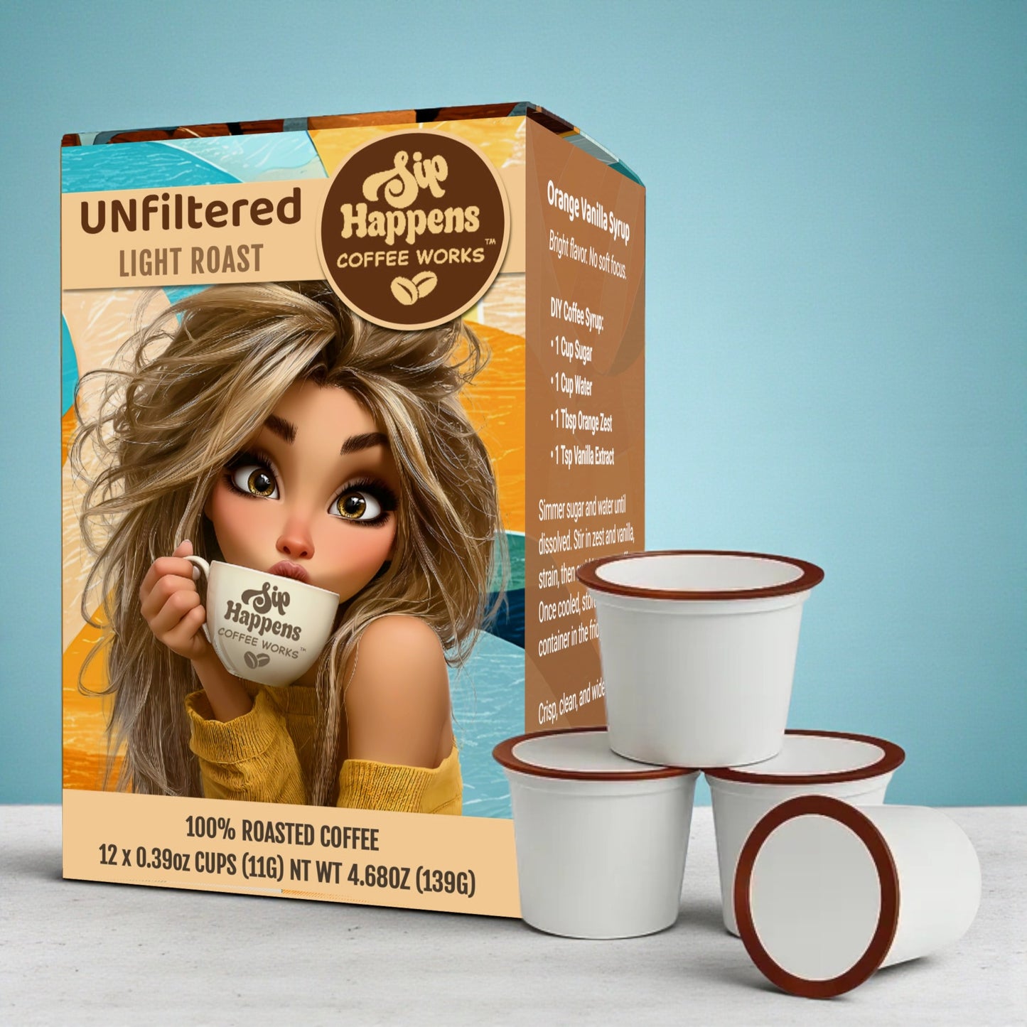 UNFILTERED Coffee Pods – 12ct - Light Roast