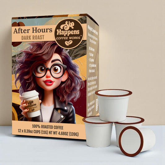 After Hours Coffee Pods – 12ct - Dark Roast