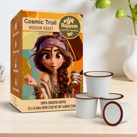 Cosmic Trail Coffee Pods – 12ct - Medium Roast