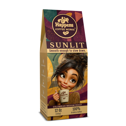 Sunlit Colombian Medium Roast | Mold-Free 12oz Coffee