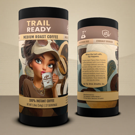 Trail Ready Instant Coffee | Papua New Guinea | Mold-Free