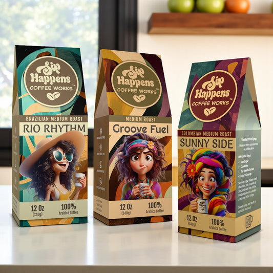 Around the World in 3 Sips | 3 Pack | 12 Oz Bags