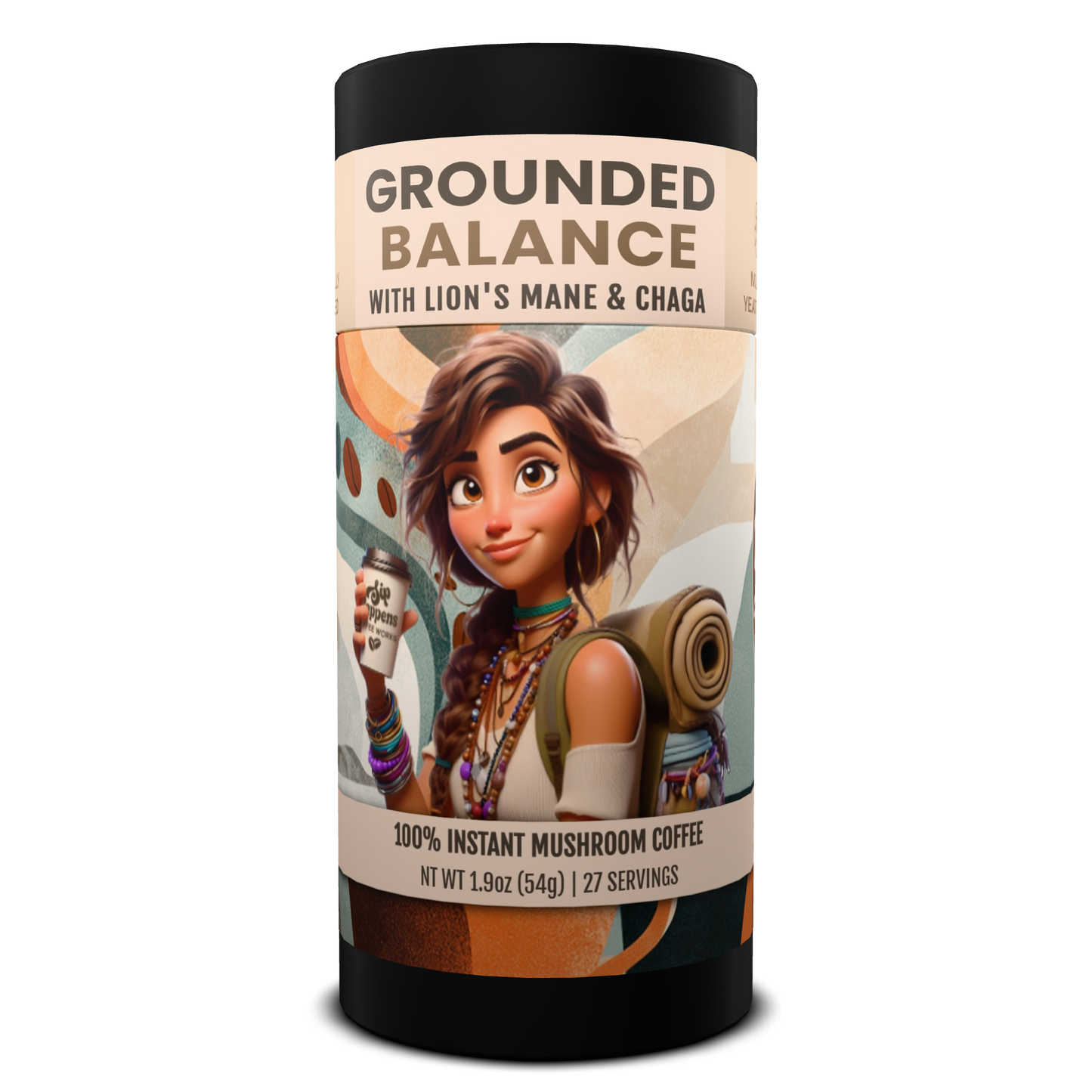 Grounded Balance | Papua New Guinea Instant Mushroom Coffee | 27 Servings