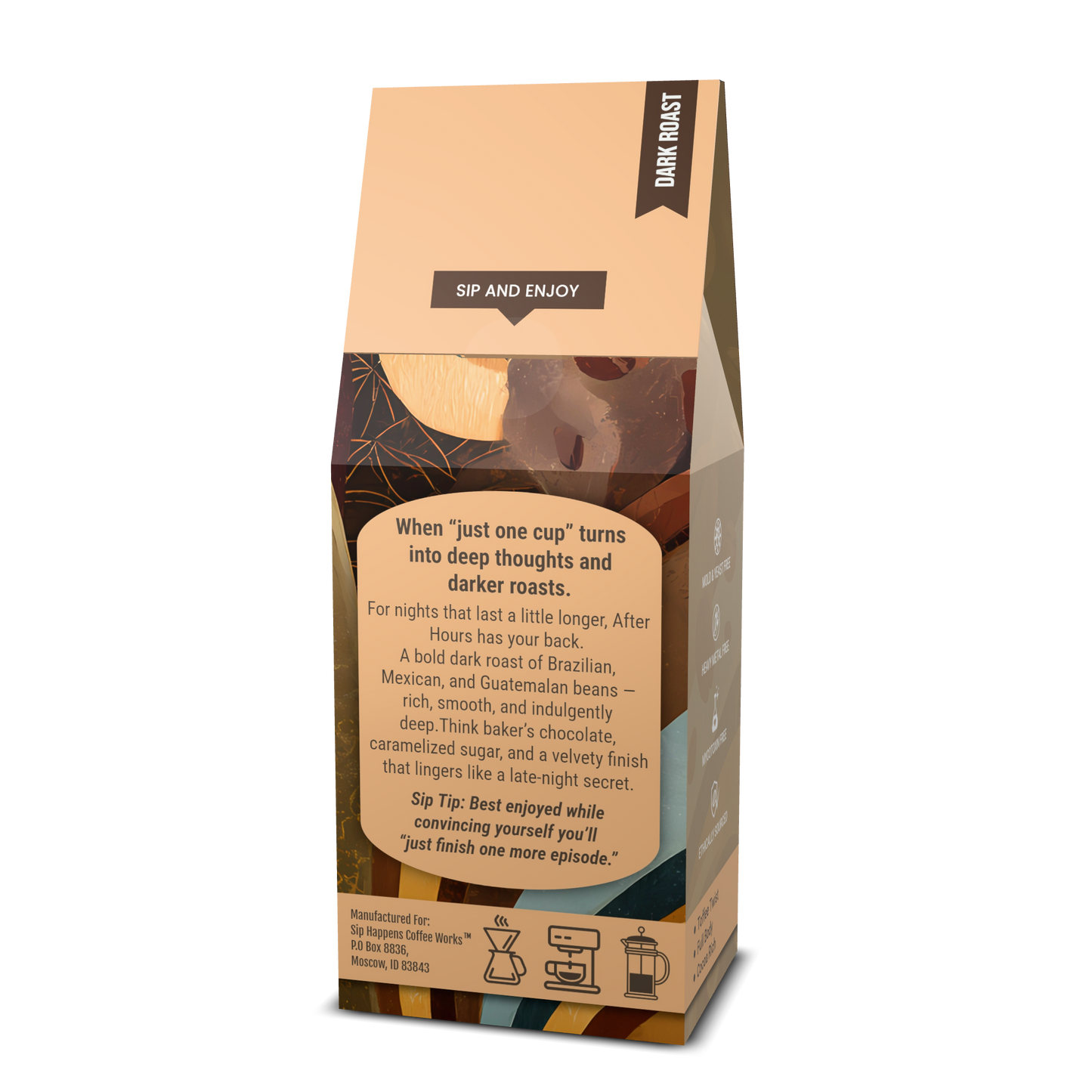 After Hours | Dark Roast Coffee | 12Oz Bag