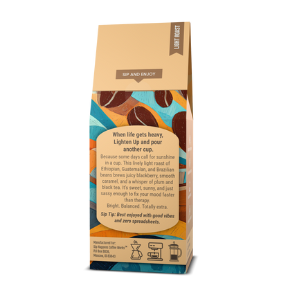 Lighten Up | Light Roast Coffee | 12Oz Bag