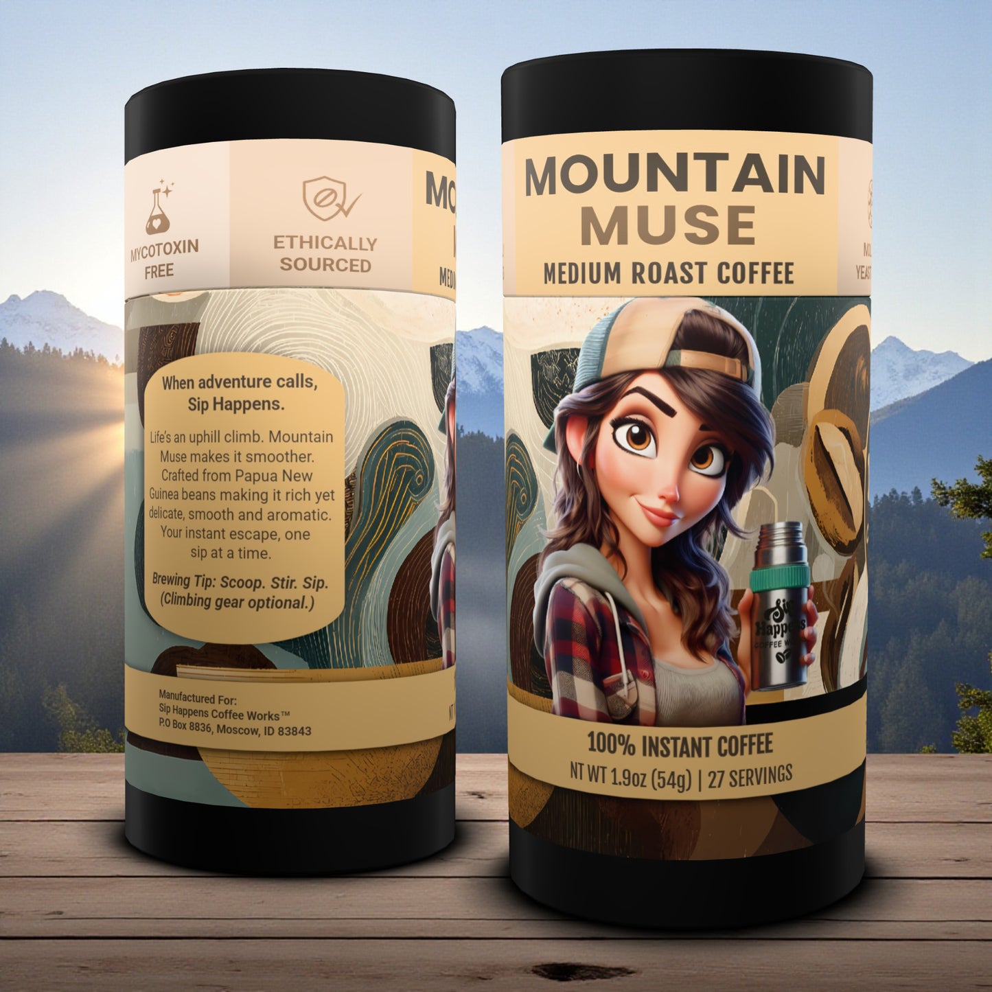 Mountain Muse | Papua New Guinea Instant Coffee | 27 Servings
