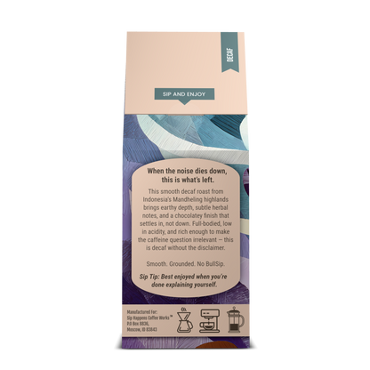 No Bullsip Decaf | Mold-Free Decaf Coffee