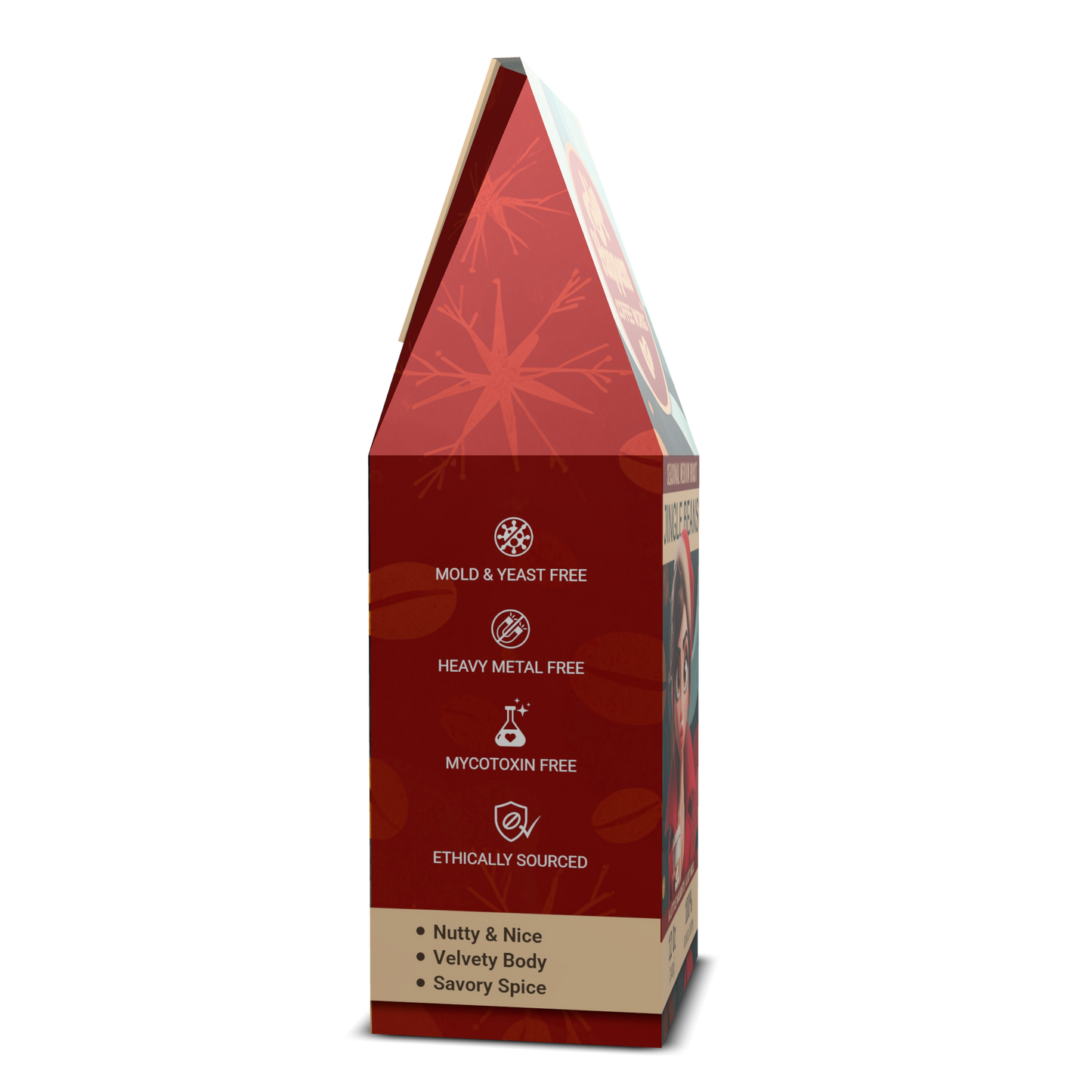 Jingle Beans | Dark Roast Coffee | 12Oz Bag